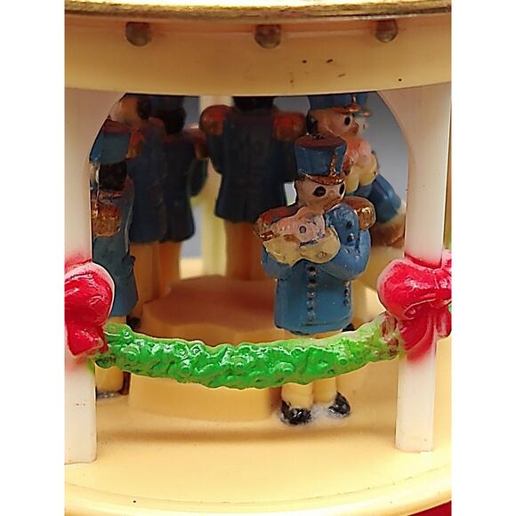 Vintage Plastic Gazebo Christmas Band Ornament 1992 - Picture 8 of 9